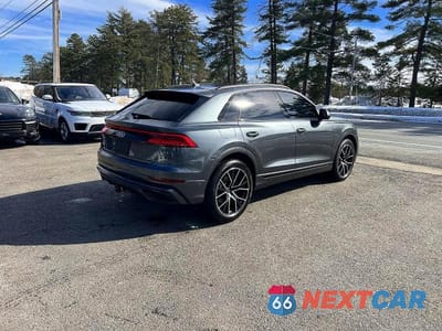 Czwarte zdjęcie samochodu z boku: 2019 AUDI Q8 PRESTIGE S-LINE VIN:WA1FVAF12KD025943 - miniatura