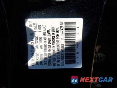 Zdjęcie 12 z 12 samochodu: 2017 HONDA ACCORD SPORT SPECIAL EDITION VIN:1HGCR2F17HA176839 - miniatura