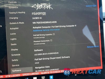 Zdjęcie 9 z 12 samochodu: 2024 TESLA CYBERTRUCK VIN:7G2CEHED8RA014035 - miniatura