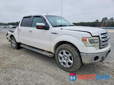 Czwarte zdjęcie samochodu z boku: 2013 FORD F150 SUPERCREW VIN:1FTFW1EF6DKG16694 - miniatura