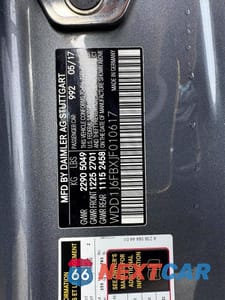 Zdjęcie 10 z 10 samochodu: 2018 MERCEDES-BENZ E 400 VIN:WDD1J6FBXJF010617 - miniatura