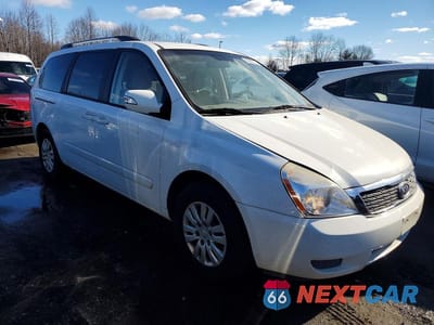 Czwarte zdjęcie samochodu z boku: 2011 KIA SEDONA LX VIN:KNDMG4C76B6384847 - miniatura
