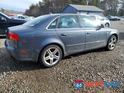 Trzecie zdjęcie samochodu z tyłu: 2007 AUDI A4 2.0T QUATTRO VIN:WAUDF78E67A215148 - miniatura
