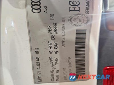 Zdjęcie 12 z 12 samochodu: 2018 AUDI A4 PROGRESSIV VIN:WAUBNAF47JN003795 - miniatura