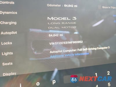 Zdjęcie 9 z 12 samochodu: 2021 TESLA MODEL 3 VIN:5YJ3E1EB1MF960952 - miniatura