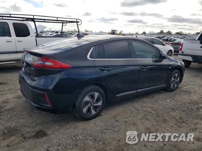 Trzecie zdjęcie samochodu z tyłu: 2017 HYUNDAI IONIQ HYBRID SEL VIN:KMHC75LC2HU049650 - miniatura