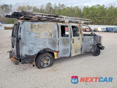 Trzecie zdjęcie samochodu z tyłu: 2007 CHEVROLET EXPRESS G2500 VIN:1GCGG25V271246479 - miniatura