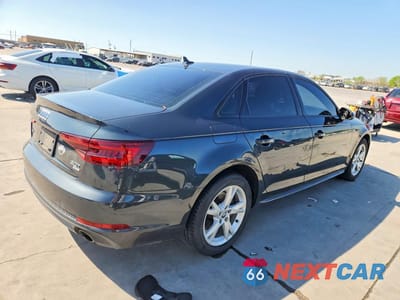 Trzecie zdjęcie samochodu z tyłu: 2018 AUDI A4 PREMIUM VIN:WAUKMAF48JA233338 - miniatura