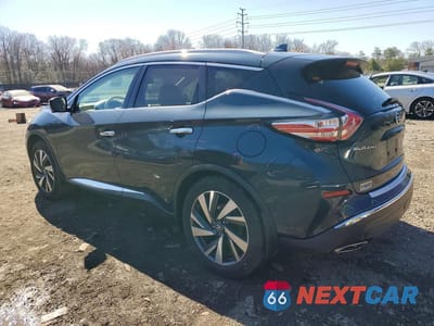 Drugie zdjęcie samochodu z przodu: 2018 NISSAN MURANO PLATINUM VIN:5N1AZ2MH2JN195752 - miniatura