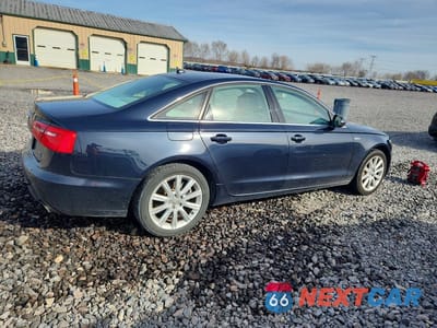 Trzecie zdjęcie samochodu z tyłu: 2014 AUDI A6 PREMIUM PLUS VIN:WAUFGAFC6EN030804 - miniatura