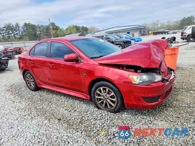 Czwarte zdjęcie samochodu z boku: 2011 MITSUBISHI LANCER ES VIN:JA32U2FU9BU040560 - miniatura