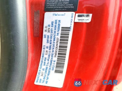 Zdjęcie 13 z 13 samochodu: 2001 VOLKSWAGEN NEW BEETLE GLS SPORT VIN:3VWED21C81M478337 - miniatura