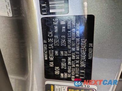 Zdjęcie 12 z 12 samochodu: 2024 KIA FORTE LXS VIN:3KPF24AD4RE840042 - miniatura