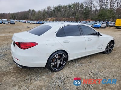 Trzecie zdjęcie samochodu z tyłu: 2024 MERCEDES-BENZ C 300 VIN:W1KAF4GB8RR184927 - miniatura