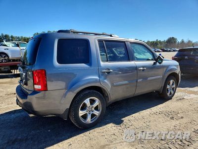 Trzecie zdjęcie samochodu z tyłu: 2013 HONDA PILOT EXLN VIN:5FNYF3H71DB030524 - miniatura