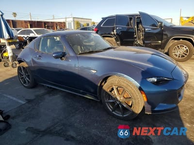 Czwarte zdjęcie samochodu z boku: 2018 MAZDA MX-5 MIATA GRAND TOURING VIN:JM1NDAM7XJ0201395 - miniatura