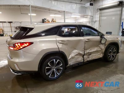 Trzecie zdjęcie samochodu z tyłu: 2018 LEXUS RX 350L BASE VIN:JTJDZKCA2J2008787 - miniatura