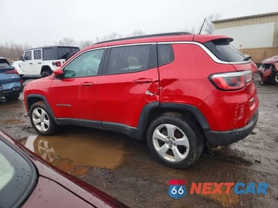 Drugie zdjęcie samochodu z przodu: 2018 JEEP COMPASS LATITUDE VIN:3C4NJDBB3JT458256 - miniatura