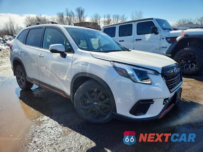 Czwarte zdjęcie samochodu z boku: 2024 SUBARU FORESTER SPORT VIN:JF2SKAGC9RH400826 - miniatura