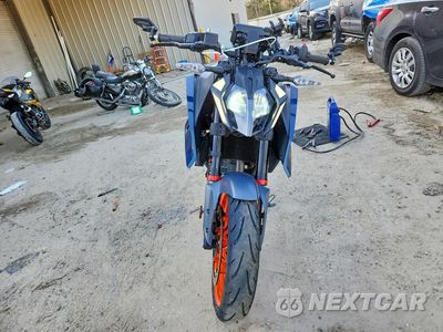 Drugie zdjęcie samochodu z przodu: 2024 KTM 390 DUKE VIN:MD2JPJ407RN265282 - miniatura