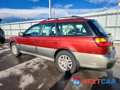 Drugie zdjęcie samochodu z przodu: 2003 SUBARU LEGACY OUTBACK LIMITED VIN:4S3BH686637644496 - miniatura