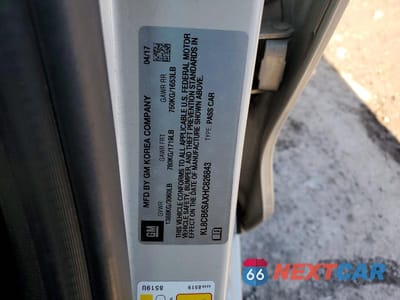 Zdjęcie 12 z 12 samochodu: 2017 CHEVROLET SPARK LS VIN:KL8CB6SAXHC826843 - miniatura