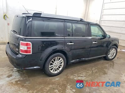 Trzecie zdjęcie samochodu z tyłu: 2018 FORD FLEX SEL VIN:2FMHK6C81JBA14468 - miniatura