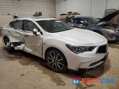 Czwarte zdjęcie samochodu z boku: 2018 ACURA RLX SPORT HYBRID ADVANCE VIN:JH4KC2F90JC000676 - miniatura