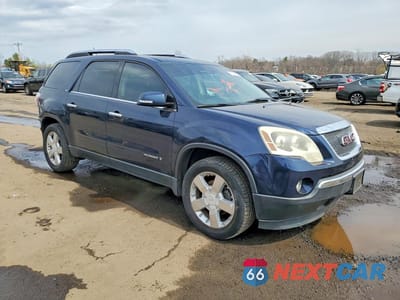 Czwarte zdjęcie samochodu z boku: 2007 GMC ACADIA SLT-2 VIN:1GKEV33797J129364 - miniatura