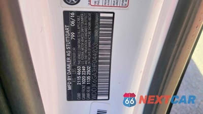 Zdjęcie 10 z 10 samochodu: 2017 MERCEDES-BENZ SL 450 VIN:WDDJK6GA3HF044203 - miniatura