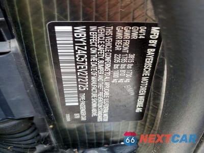 Zdjęcie 13 z 13 samochodu: 2014 BMW I3 REX VIN:WBY1Z4C57EV272725 - miniatura