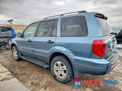 Drugie zdjęcie samochodu z przodu: 2005 HONDA PILOT EXL VIN:2HKYF18565H535366 - miniatura