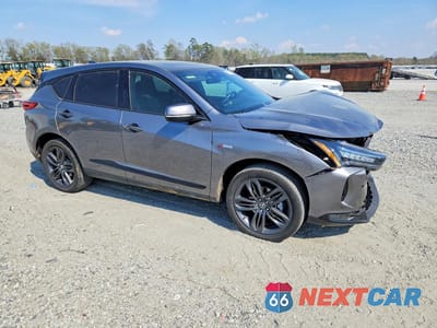 Czwarte zdjęcie samochodu z boku: 2023 ACURA RDX A-SPEC VIN:5J8TC2H65PL006153 - miniatura