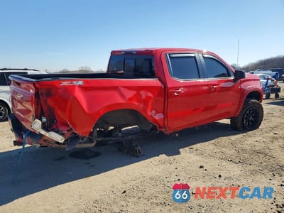 Trzecie zdjęcie samochodu z tyłu: 2020 CHEVROLET SILVERADO K1500 RST VIN:3GCUYEED6LG301973 - miniatura