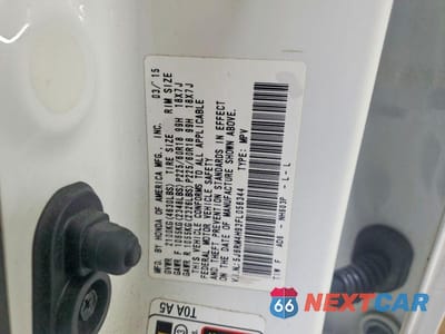 Zdjęcie 12 z 12 samochodu: 2015 HONDA CR-V TOURING VIN:5J6RM4H93FL056344 - miniatura