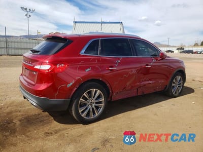 Trzecie zdjęcie samochodu z tyłu: 2016 LINCOLN MKX RESERVE VIN:2LMTJ8LP8GBL83499 - miniatura