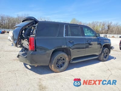 Trzecie zdjęcie samochodu z tyłu: 2020 CHEVROLET TAHOE POLICE VIN:1GNLCDEC3LR262763 - miniatura