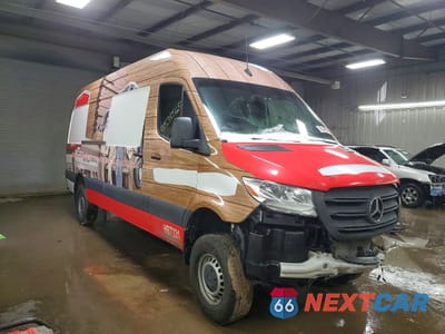 Czwarte zdjęcie samochodu z boku: 2023 MERCEDES-BENZ SPRINTER 2500 VIN:W1Y4NCVYXPT127331 - miniatura