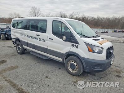 Czwarte zdjęcie samochodu z boku: 2023 FORD TRANSIT T-350 VIN:1FBAX2Y82PKA84685 - miniatura