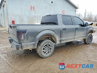 Trzecie zdjęcie samochodu z tyłu: 2018 FORD F150 SUPERCREW VIN:1FTEW1E55JKF00806 - miniatura