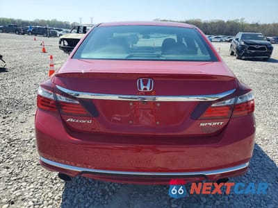 Zdjęcie 6 z 12 samochodu: 2017 HONDA ACCORD SPORT VIN:1HGCR2F51HA053461 - miniatura