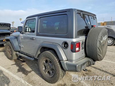 Drugie zdjęcie samochodu z przodu: 2019 JEEP WRANGLER SPORT VIN:1C4GJXAG1KW518912 - miniatura