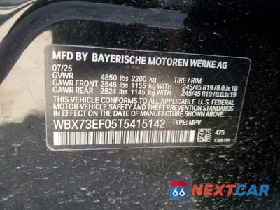 Zdjęcie 14 z 14 samochodu: 2026 BMW X1 XDRIVE28I VIN:WBX73EF05T5415142 - miniatura