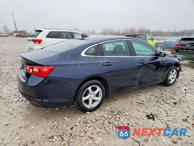 Trzecie zdjęcie samochodu z tyłu: 2018 CHEVROLET MALIBU LS VIN:1G1ZB5ST9JF113328 - miniatura