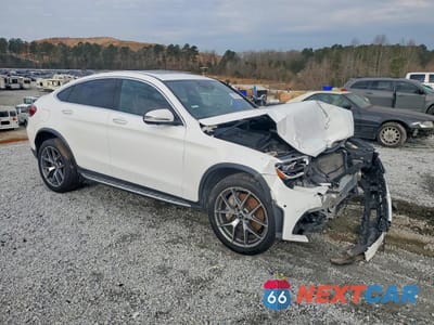 Czwarte zdjęcie samochodu z boku: 2020 MERCEDES-BENZ GLC COUPE 300 4MATIC VIN:W1N0J8EB0LF782381 - miniatura