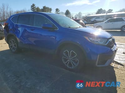 Czwarte zdjęcie samochodu z boku: 2022 HONDA CR-V EX VIN:7FARW1H54NE016064 - miniatura