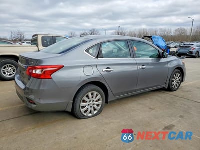 Trzecie zdjęcie samochodu z tyłu: 2017 NISSAN SENTRA SV VIN:3N1AB7AP4HY393041 - miniatura