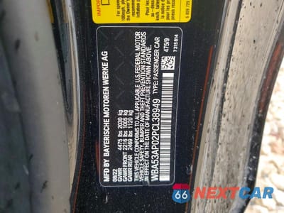 Zdjęcie 12 z 12 samochodu: 2023 BMW 430I VIN:WBA53AP02PCL38949 - miniatura