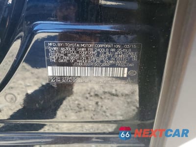 Zdjęcie 12 z 12 samochodu: 2015 LEXUS IS 250 VIN:JTHBF1D2XF5072052 - miniatura