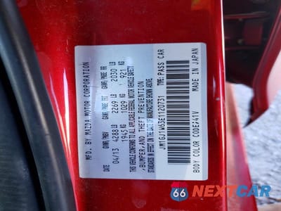 Zdjęcie 12 z 12 samochodu: 2014 MAZDA 6 GRAND TOURING VIN:JM1GJ1W63E1120731 - miniatura